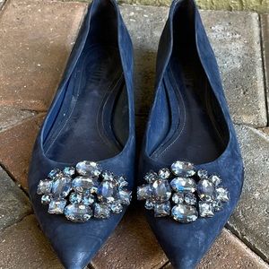 Schutz pointy toe flats